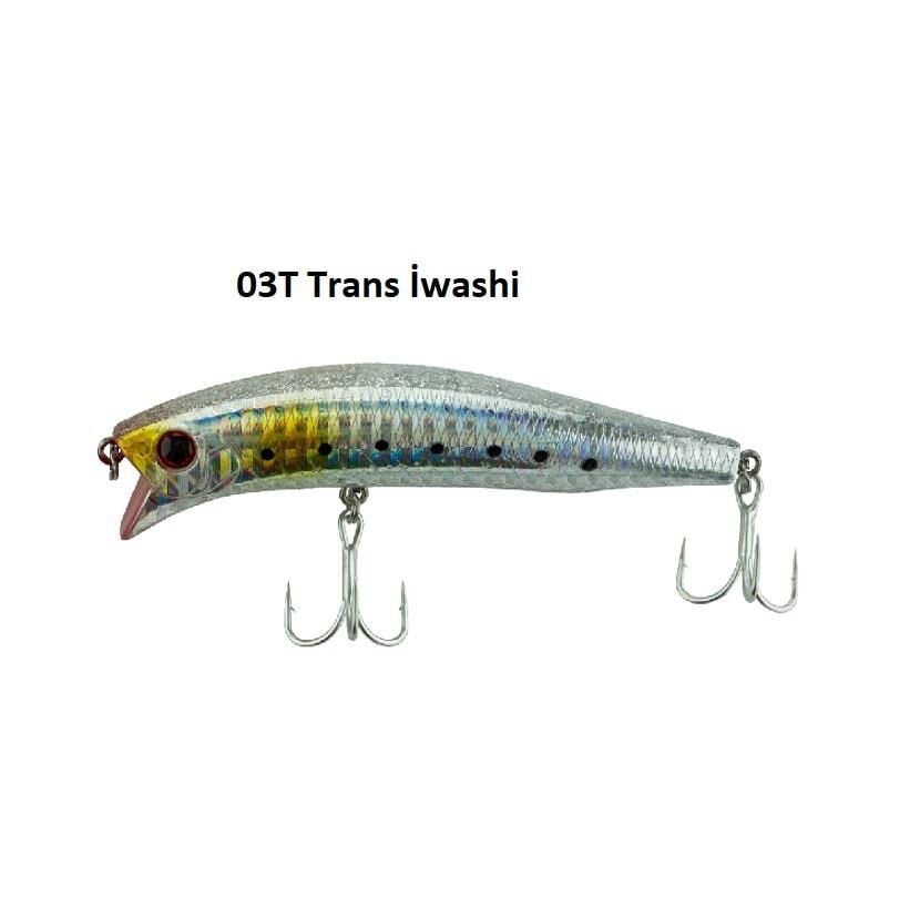 Fujin Hacker 9cm 13.7gr 20-30cm Dalar SSR Floating Maket Balık 03T Trans İwashi