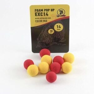 Extra Foam Pop-Up Köpük 14mm Sarı-Kırmızı