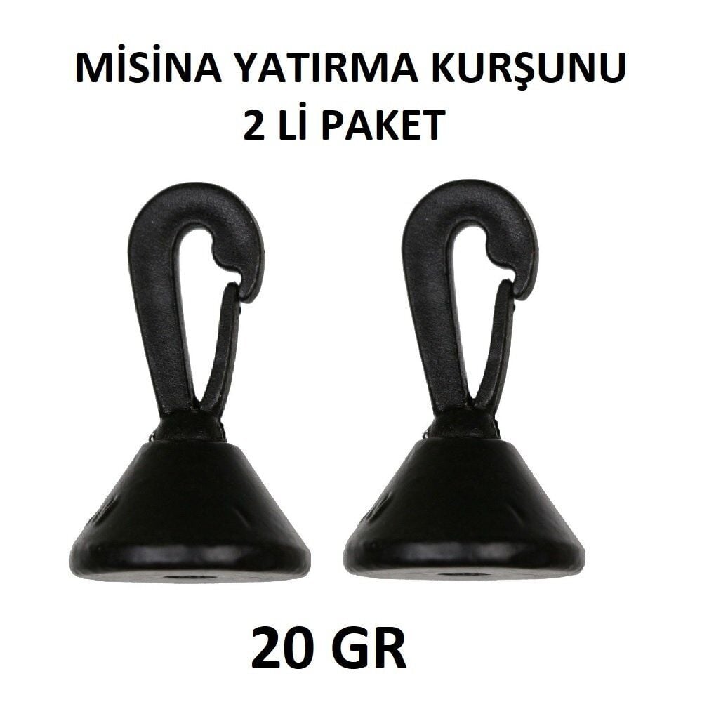 Extra Carp Back Lead Misina Yatırma Kurşunu 20gr