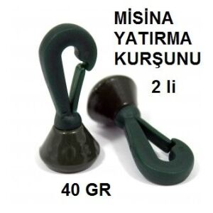Extra Carp Back Lead Misina Yatırma Kurşunu 40gr
