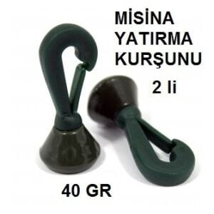 Extra Carp Back Lead Misina Yatırma Kurşunu 40gr
