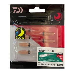 Daiwa Gekkabijin Chibi Dart 1.5inch 4cm Lrf Silikon Yem 8 Adet Weak Glow Krill