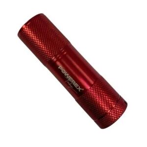 Powerex UV Mor Işık El Feneri Kırmızı Gövde