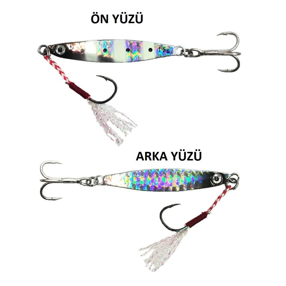Powerex Lrf Micro Baby Jig 4.5cm 7gr Zebra Glow
