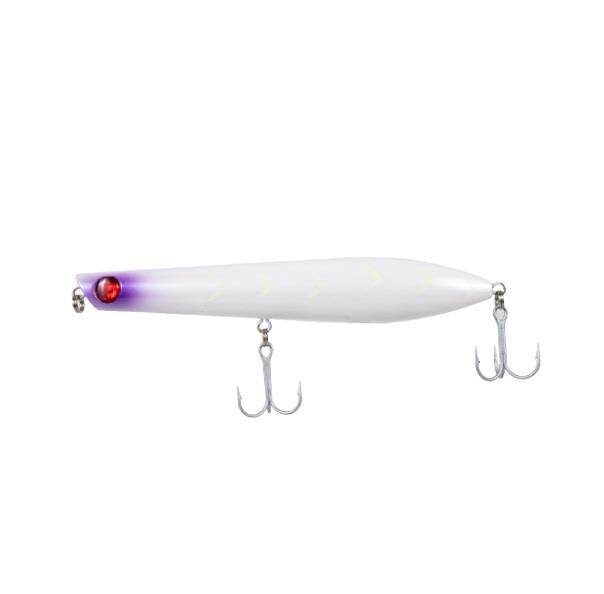 Ryuji Rock Walker 15cm 37gr Su Üstü Maket Yem Purple Head Glow