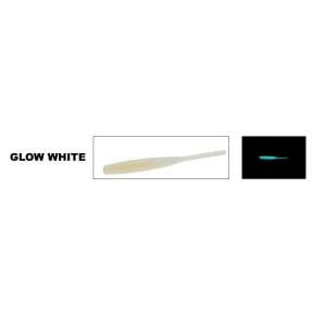 Daiwa Gekkabijin Beam Stick 2.2 5.5cm Lrf Silikon Yem 10 Adet Glow White