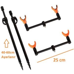 Fil Fishing Bank Stick & Buzz Bar Set 8 Parça
