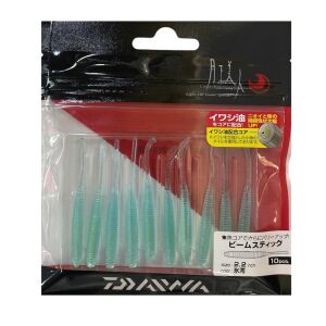 Daiwa Gekkabijin Beam Stick 2.2 5.5cm Lrf Silikon Yem 10 Adet Glacier