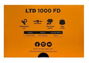 Savage Gear Orange LTD 1000 FD Lrf Olta Makinesi