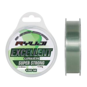 Ryuji Excellent 0.40mm 150m Green Monofilament Misina