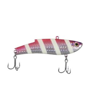 Ryuji Luffer 9cm 32gr Vibrasyon Yem Pink Zebra Glow