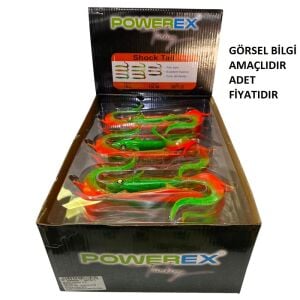 Powerex Shock Tail 19cm 18gr Turna Silikonu Renk 8757
