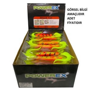 Powerex Shock Tail 19cm 18gr Turna Silikonu Renk 8754