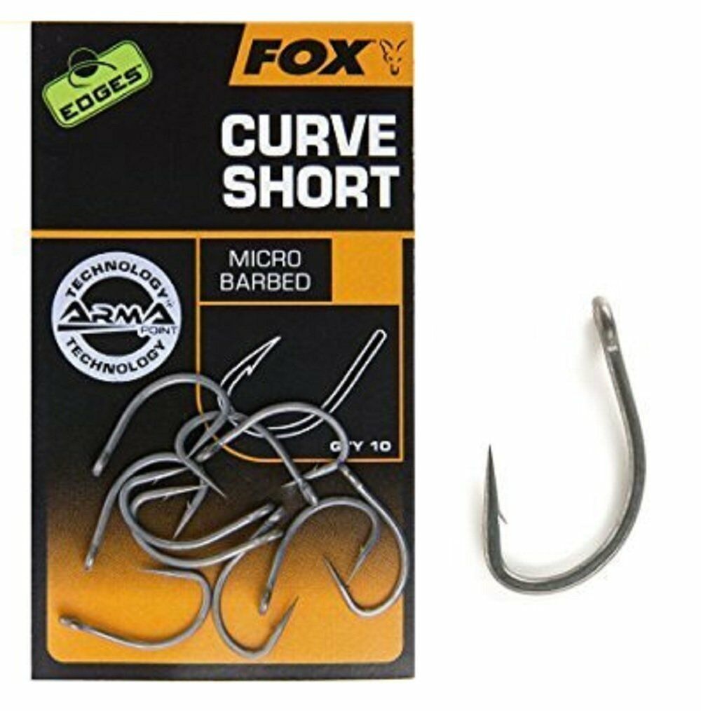 Fox Edges Curve Short Sazan İğnesi (10'lu Paket)