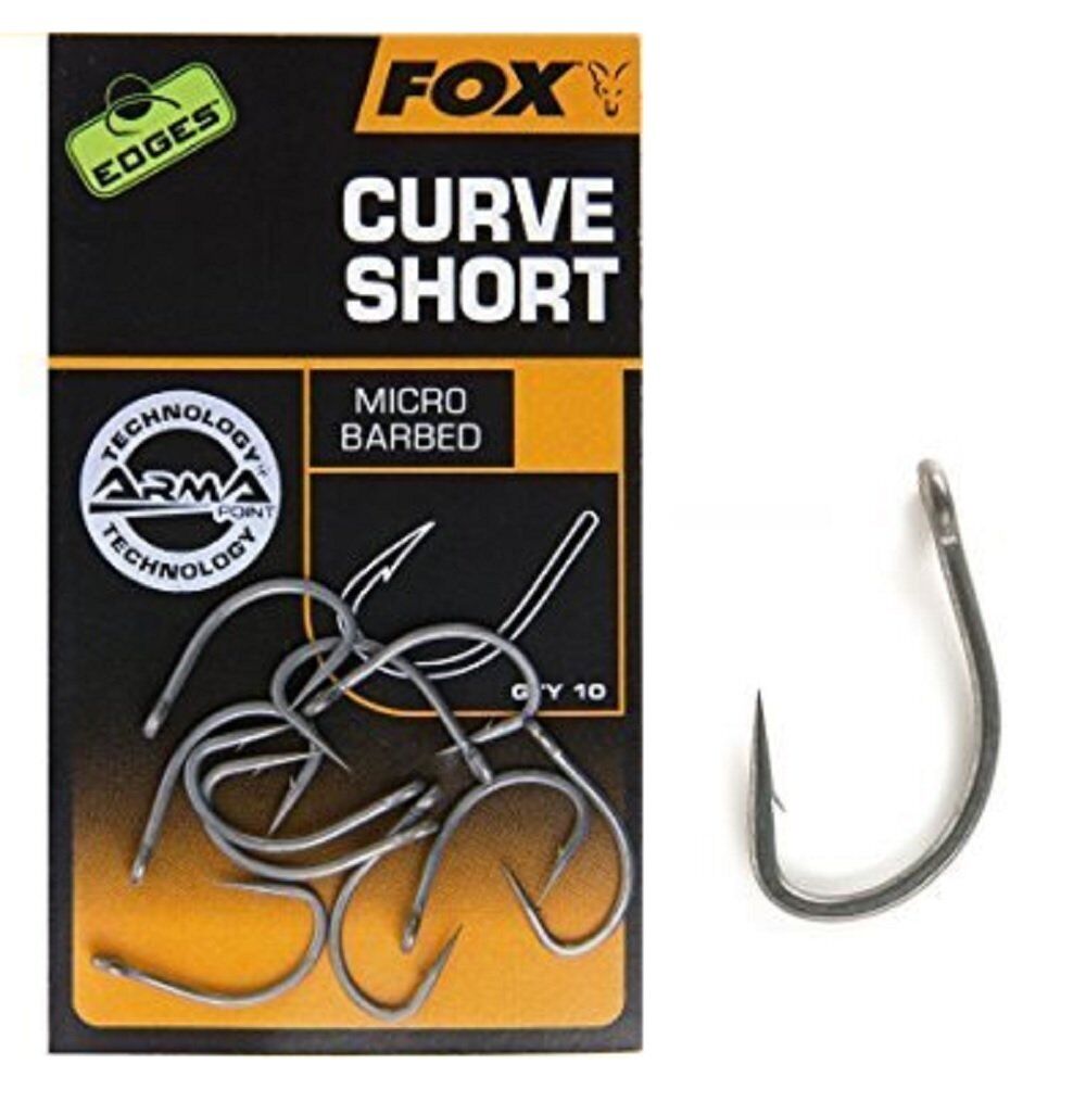 Fox Edges Curve Short Sazan İğnesi (10'lu Paket)