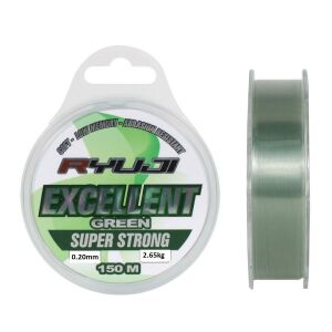 Ryuji Excellent 0.20mm 150m Green Monofilament Misina