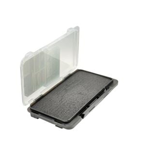 Alba Star Elit Slim LRF Balıkçı Kutusu 17.5x10.5x1.8cm Siyah
