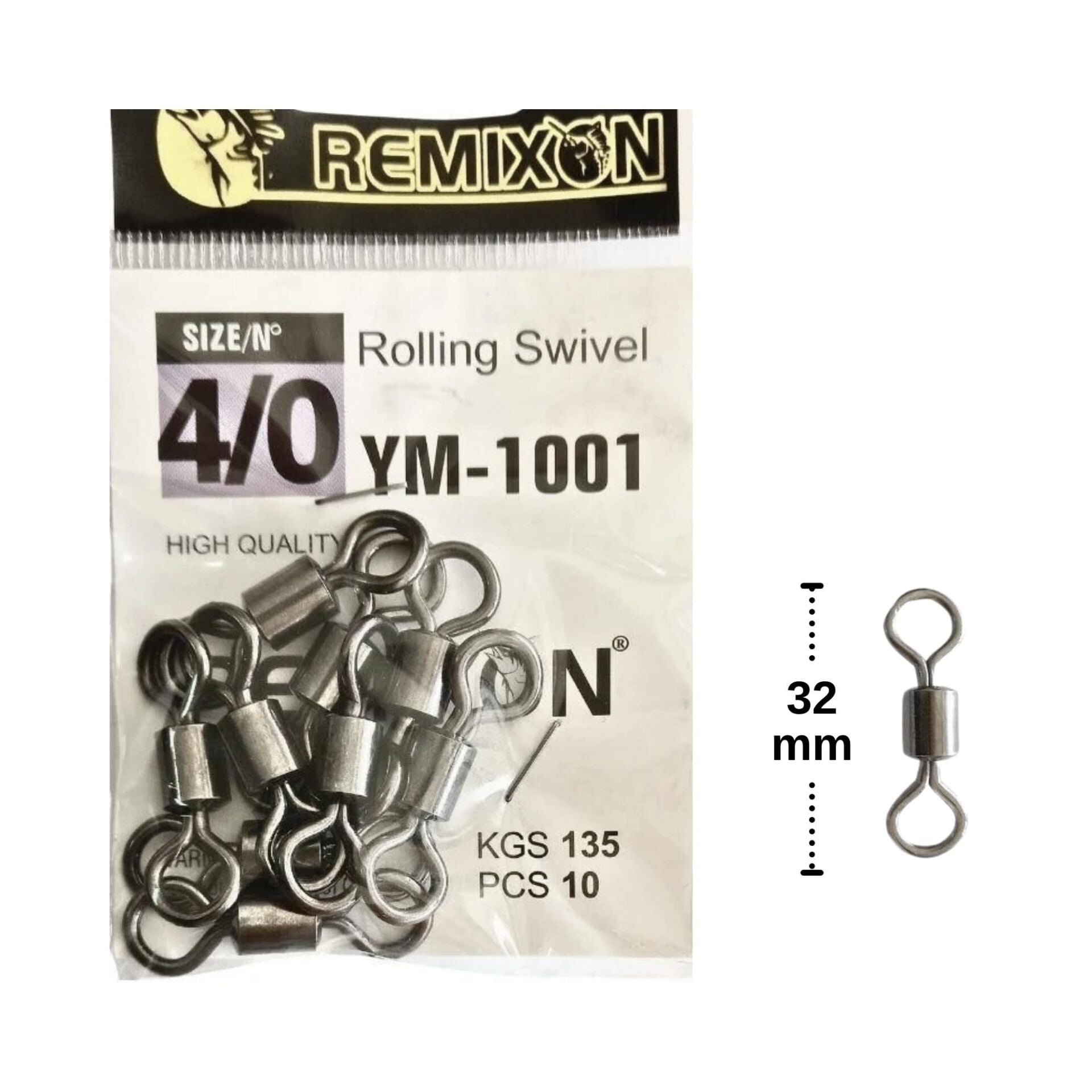 Remixon YM-1001 No:4/0 Fırdöndü (10 adet)