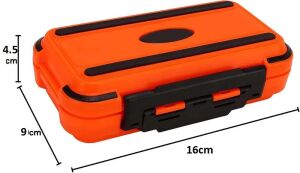 Captain 7245 LRF ve Aksesuar Kutusu 16x9x4.5cm Turuncu Siyah