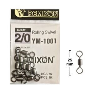 Remixon YM-1001 No:2/0 Fırdöndü (10 adet)