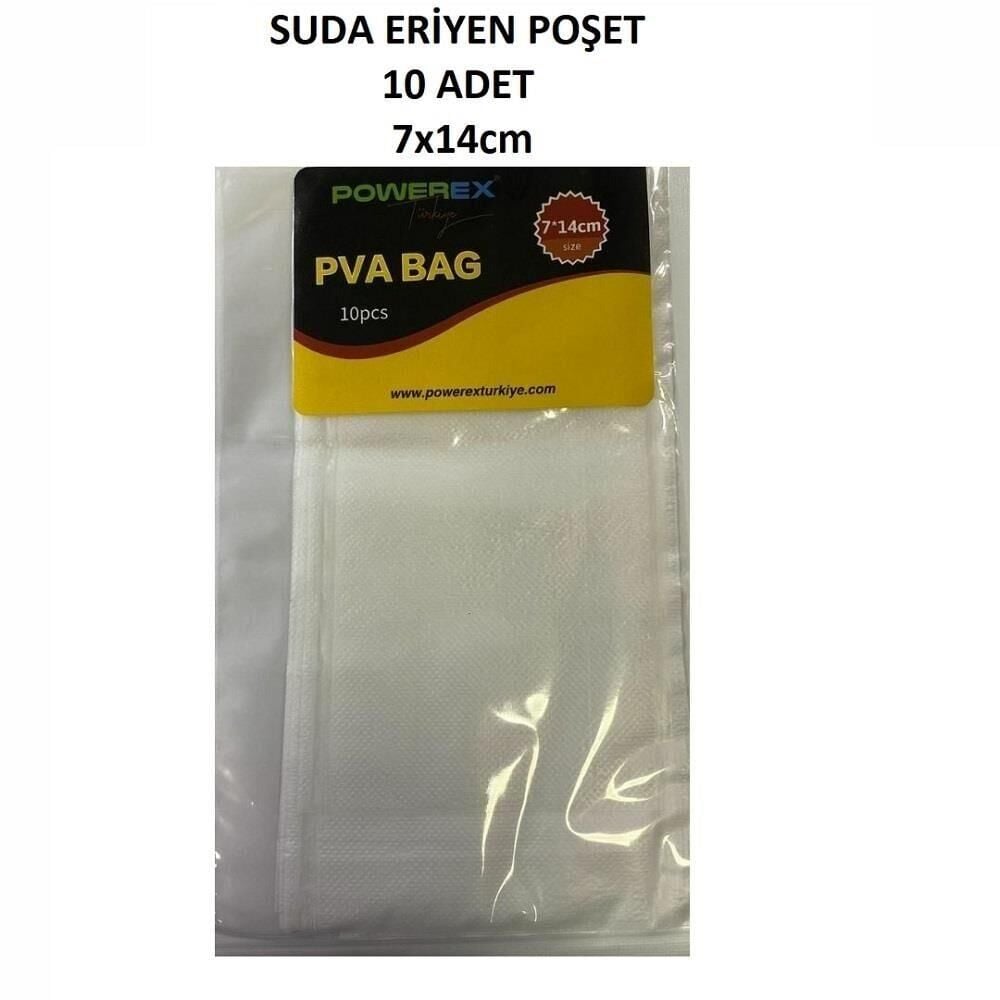 Powerex 7x14cm PVA Suda Eriyen Yemleme Poşeti 10 Adet