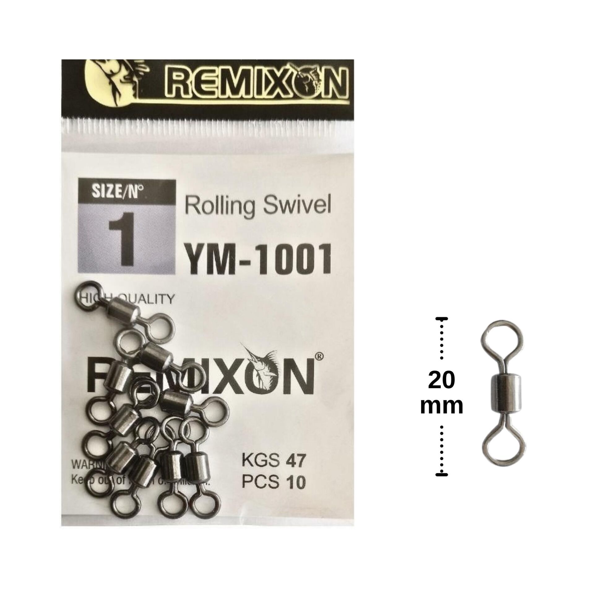 Remixon YM-1001 No:1 Fırdöndü (10 adet)