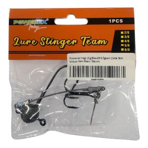 Powerex 14gr Jig Head 5/0 İğneli Çelik Telli Silkon Yem Hazır Takımı