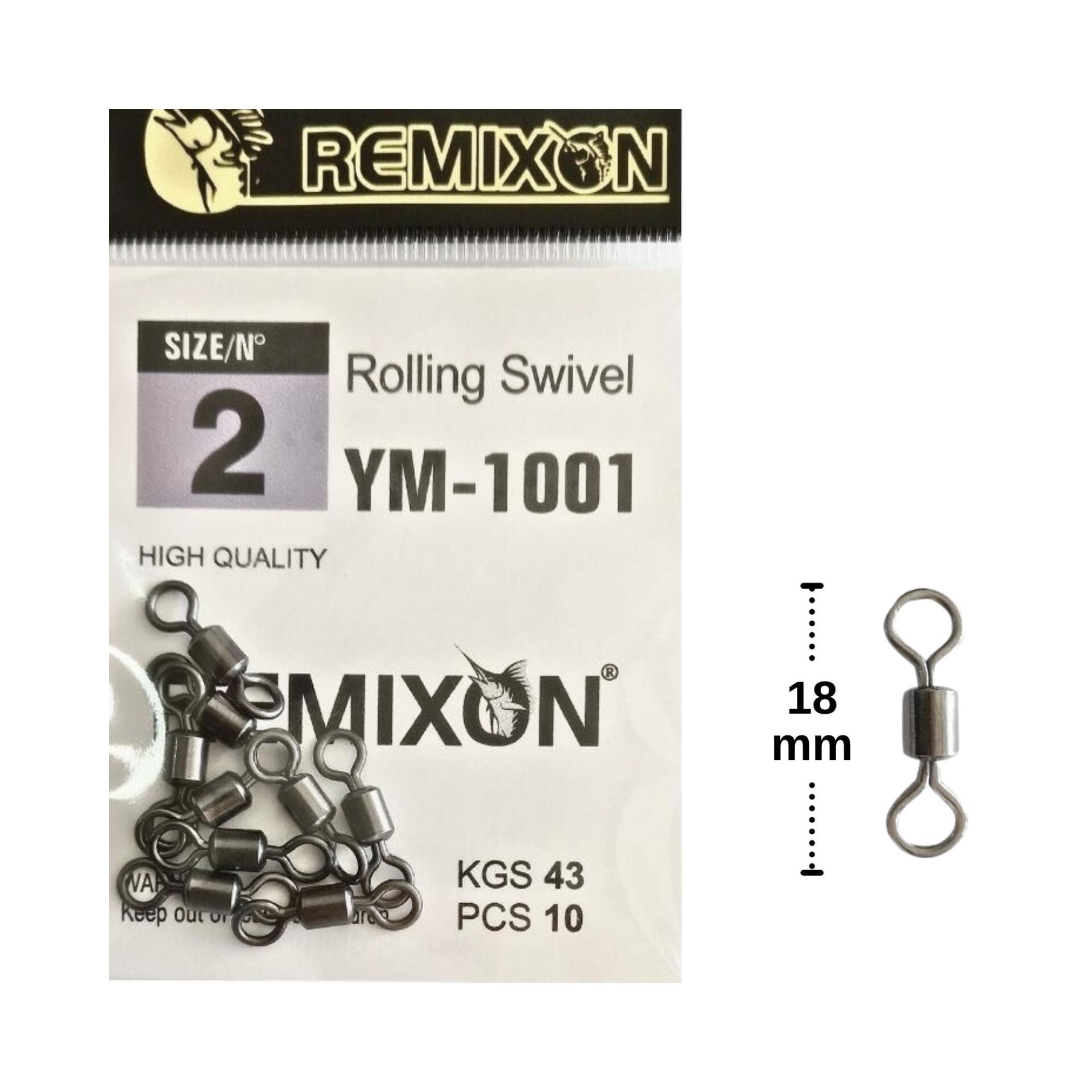 Remixon YM-1001 No:2 Fırdöndü (10 adet)