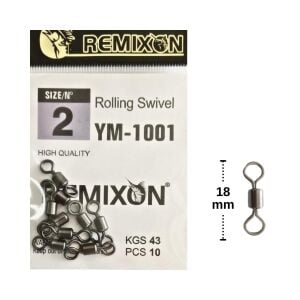 Remixon YM-1001 No:2 Fırdöndü (10 adet)