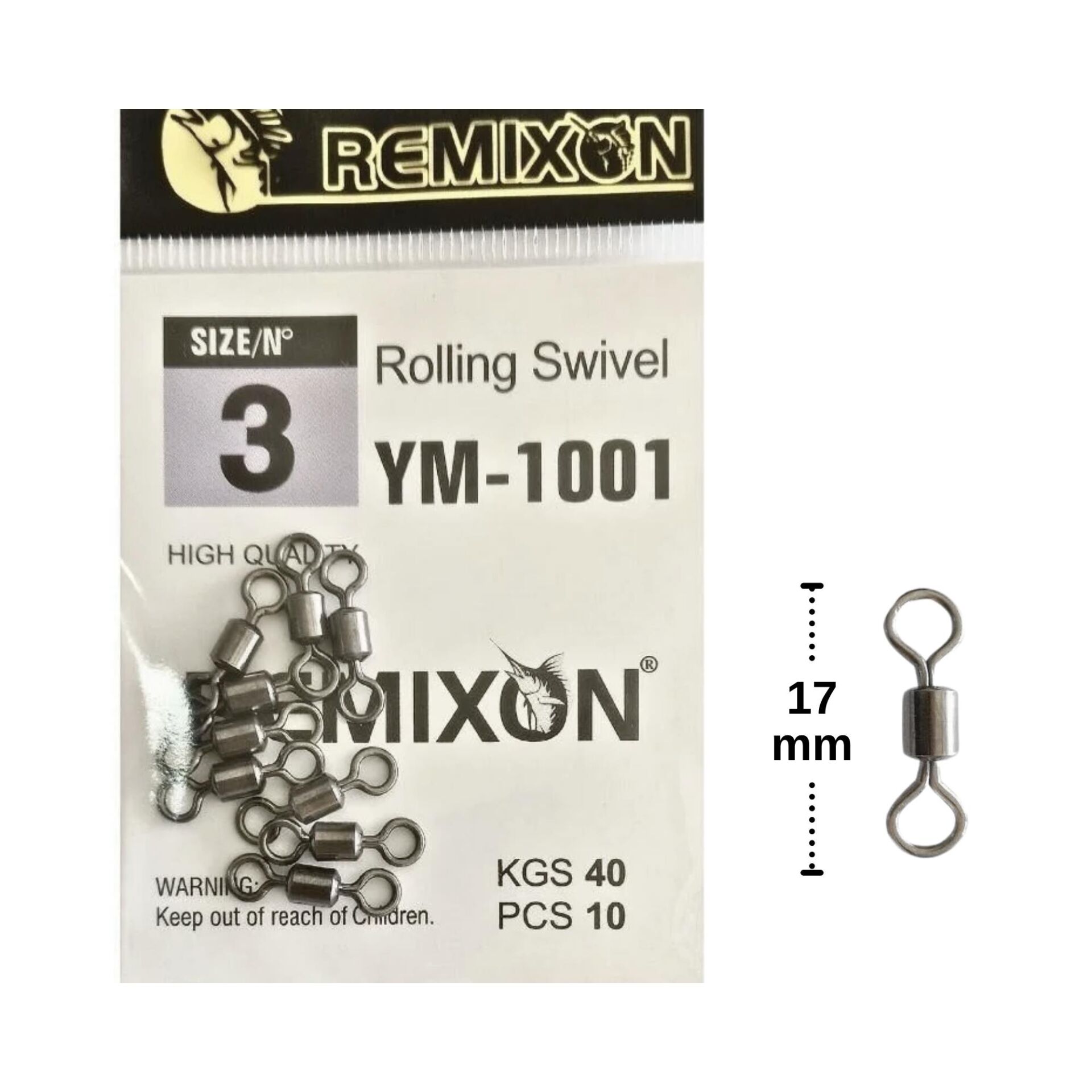 Remixon YM-1001 No:3 Fırdöndü (10 adet)