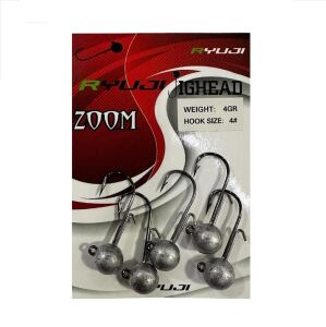 Ryuji 4gr İğne No:4 Zoka Jighead (5 Adet)
