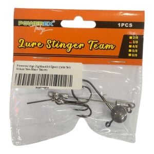 Powerex 10gr Jig Head 3/0 İğneli Çelik Telli Silkon Yem Hazır Takımı