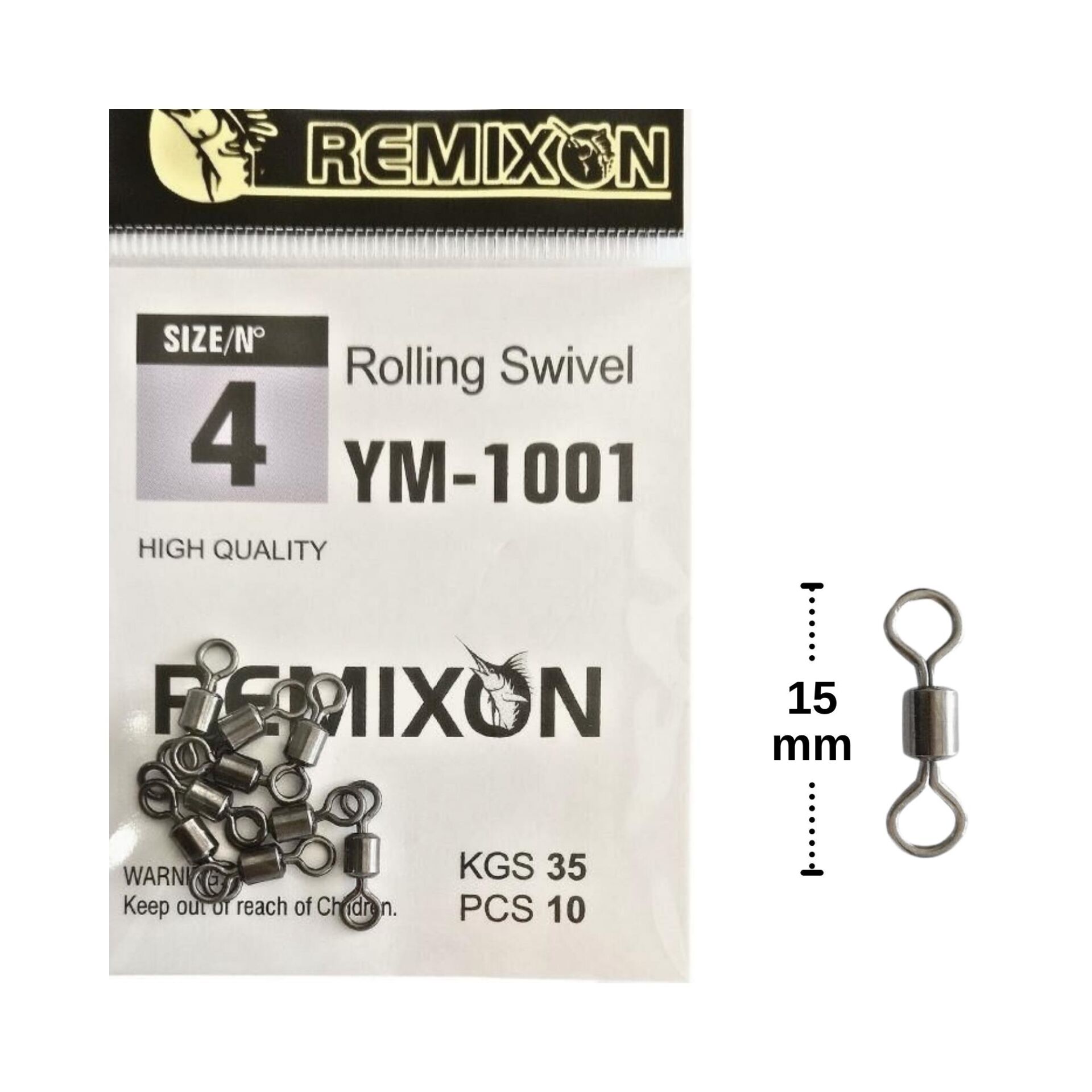 Remixon YM-1001 No:4 Fırdöndü (10 adet)