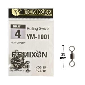Remixon YM-1001 No:4 Fırdöndü (10 adet)