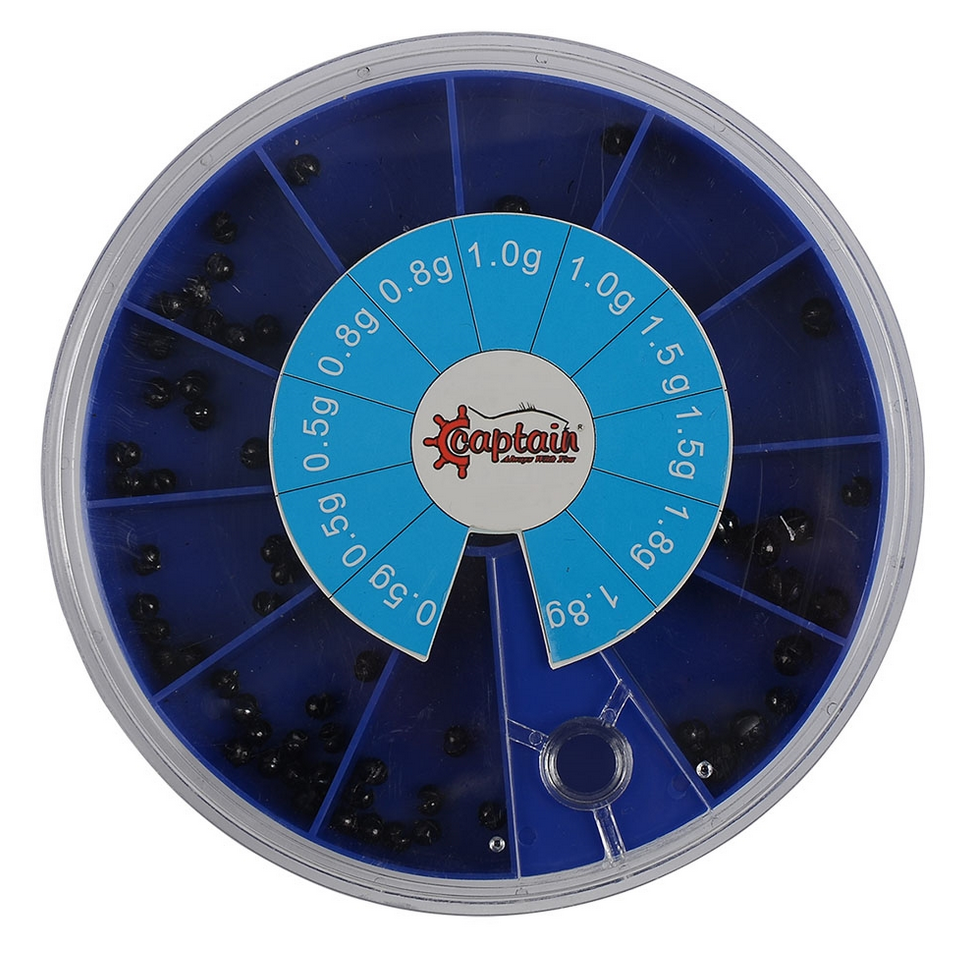 Captain 6593 Kutu Kurşun Yuvarlak Yarık Model 150 gr