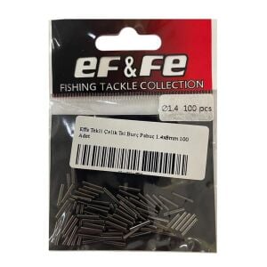 Effe Tekli Çelik Tel Burç Pabuç 1.4x8mm 100 Adet