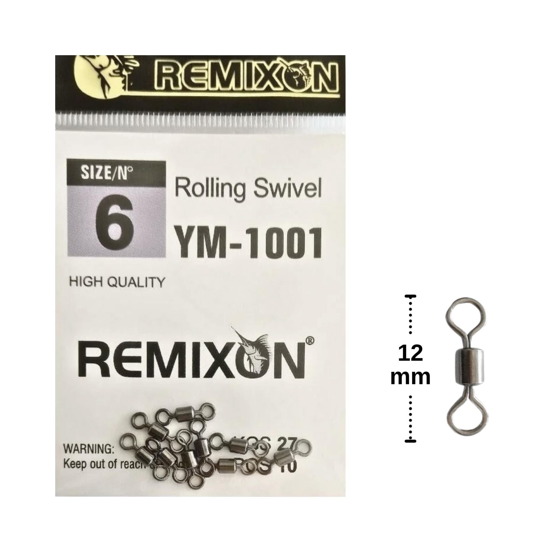 Remixon YM-1001 No:6 Fırdöndü (10 adet)