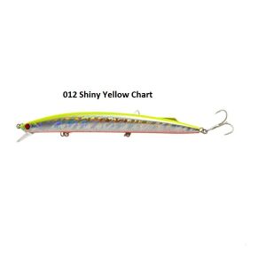 Fujin Kingjerk Sinking 19 cm 34 gr Maket Balık 012 Shiny Yellow Chart