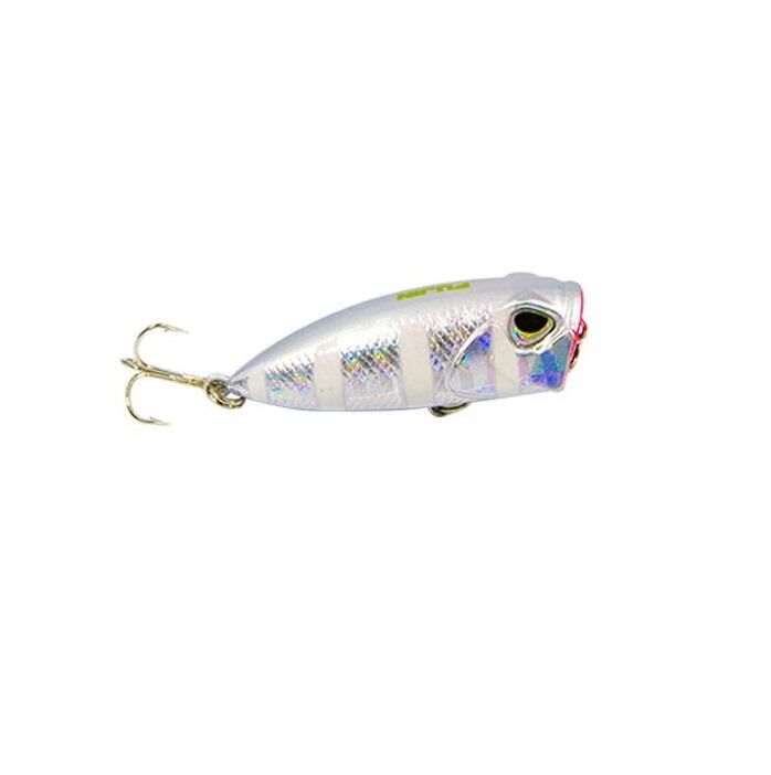 Fujin Tiny Popper 4cm 3gr Mini LRF Maket Yem FT06 Zebra Glow