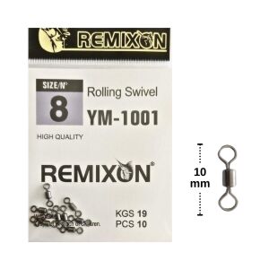 Remixon YM-1001 No:8 Fırdöndü (10 adet)