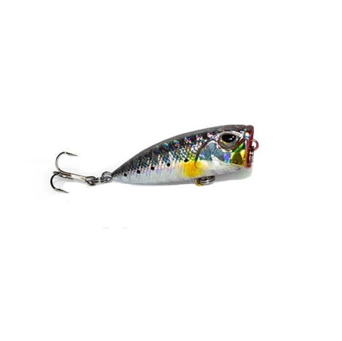 Fujin Tiny Popper 4cm 3gr Mini LRF Maket Yem FT03 Trans iwashi