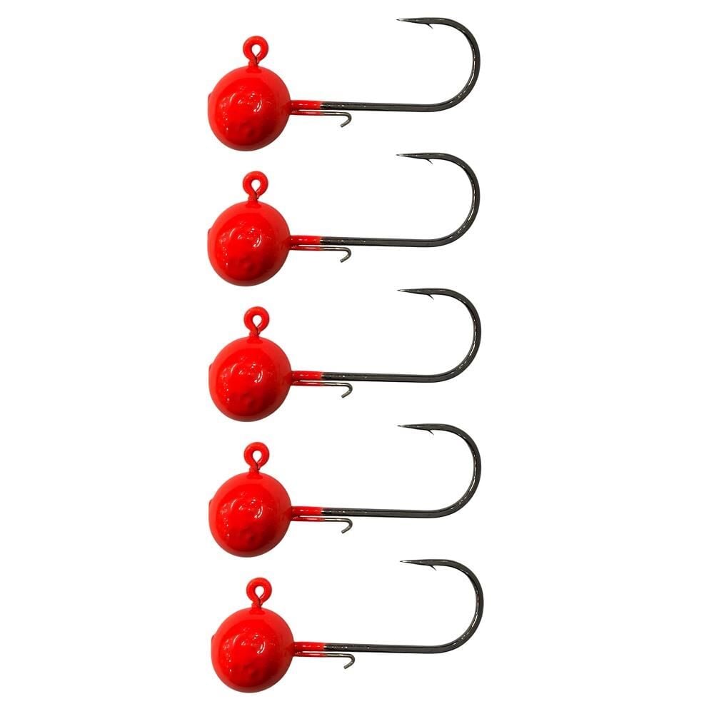 Powerex Rocket Jig Head Zoka 20gr İğne No 5/0 Kırmızı 5 Adet