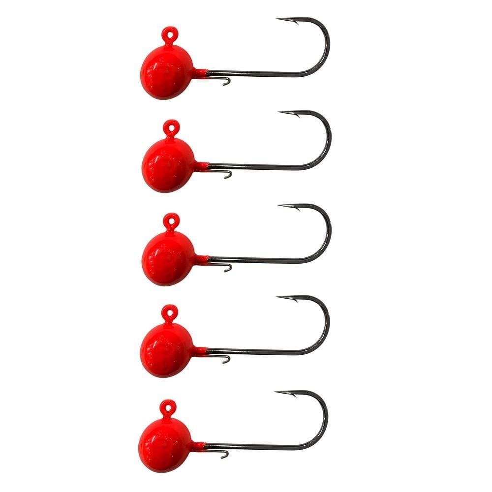 Powerex Rocket Jig Head Zoka 20gr İğne No 6/0 Kırmızı 5 Adet