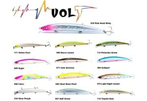 Fujin Volt VL125S 12.5 cm 14 gr 0-40 cm Slow Sinking Maket Balık