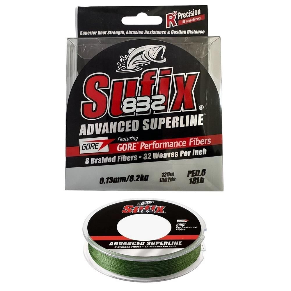 Sufix 832 Advanced 120m 0.13mm İp Misina Low Vis Green