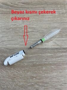 Effe HG2432 Led Olta Fosforu Şarjlı Hareket Sensörlü Yeşil-Kırmızı Işıklı