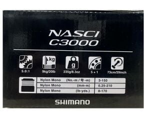 Shimano Nasci FD C3000 Spin Olta Makinesi