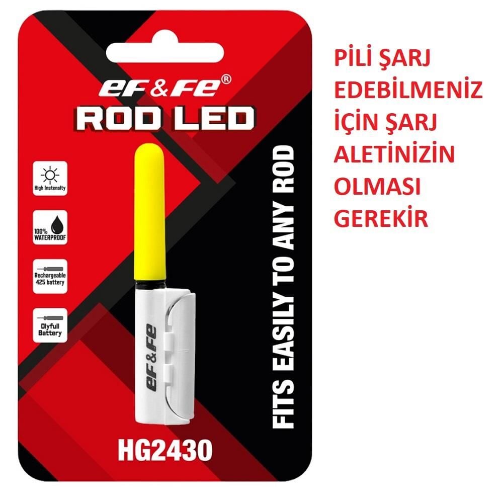Effe HG2430 Led Olta Fosforu Şarjlı Yeşil