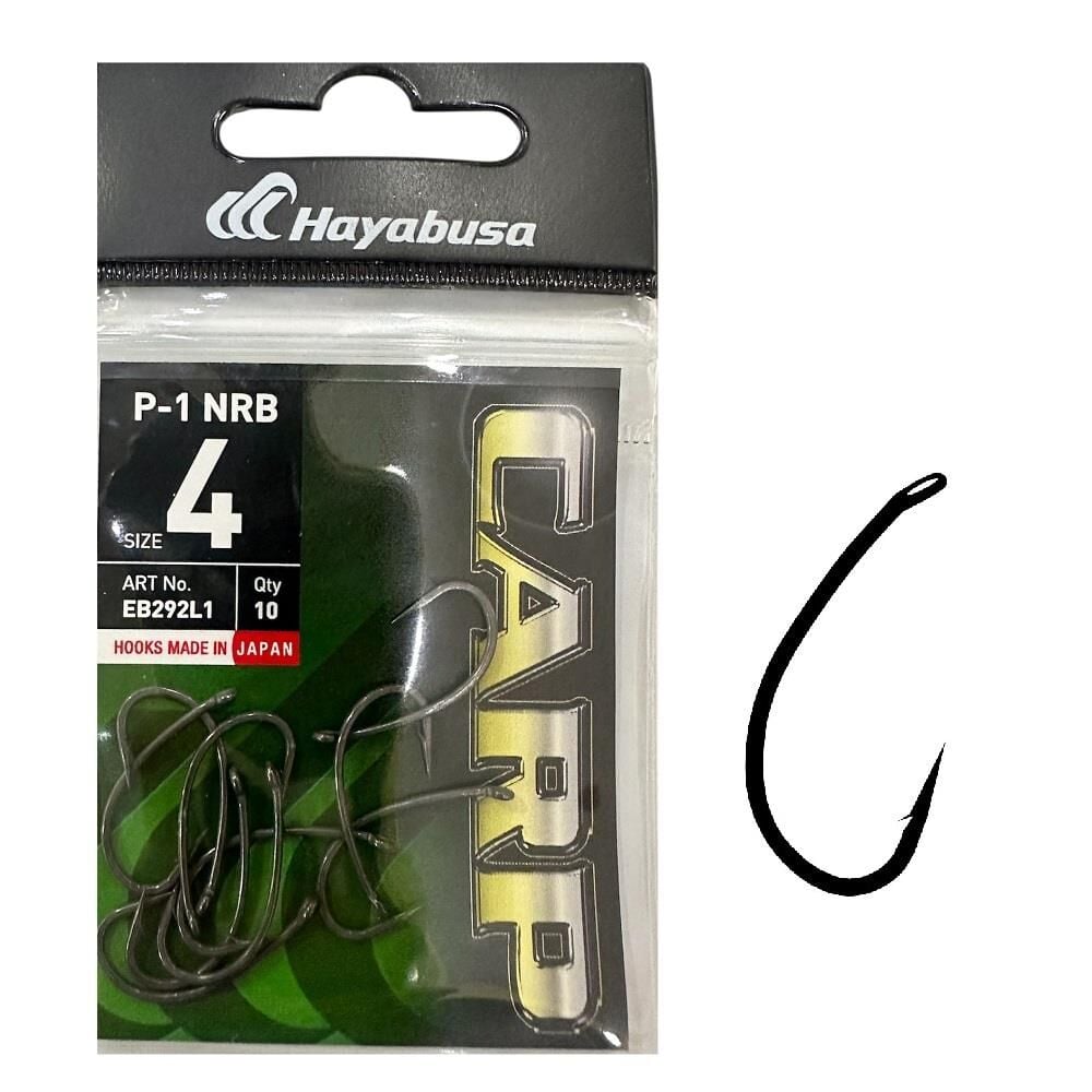 Hayabusa P-1 NRB No:4 Sazan İğnesi 10 Adet