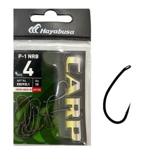 Hayabusa P-1 NRB No:4 Sazan İğnesi 10 Adet